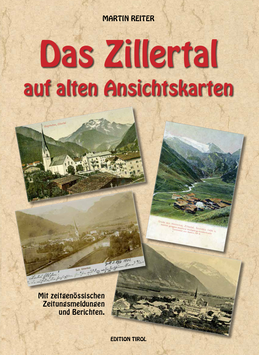 Das Zillertal auf alten Ansichtskarten book image